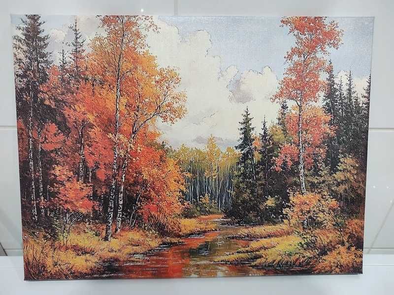 Mały obraz na ścianę, dekoracja