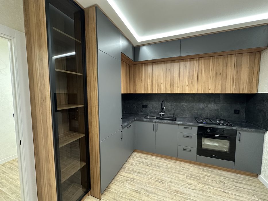 Нова 1 кім. квартира з ремонтом під Києвом / Крюківщина