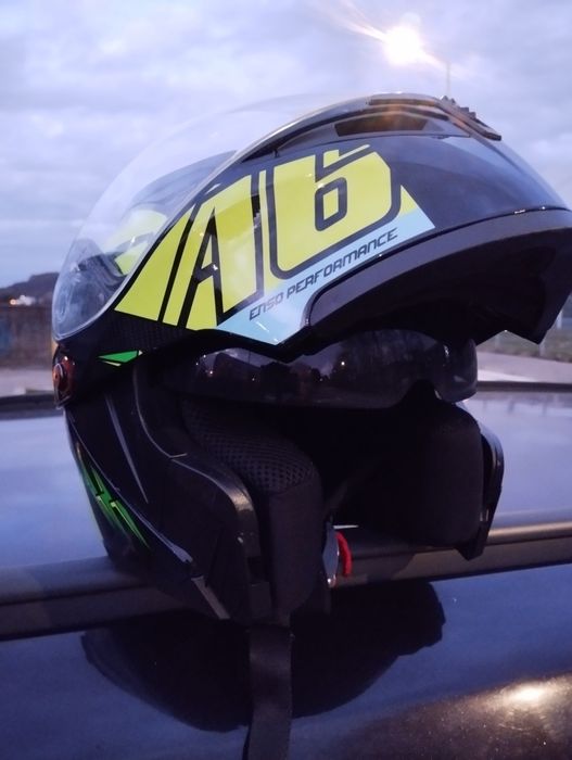 Capacete de mota