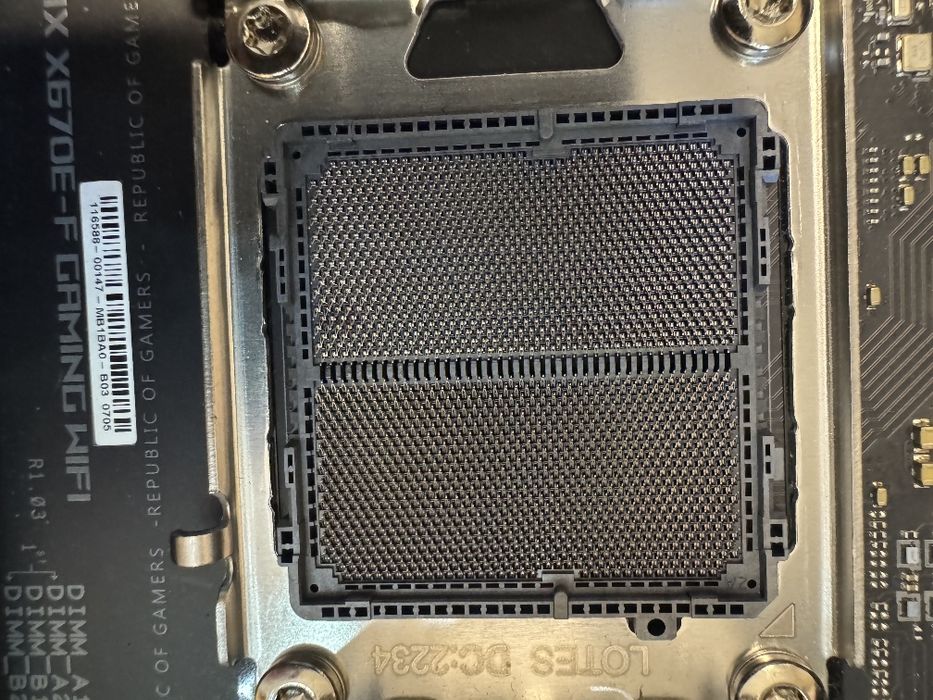 Asus Rog x670e-f gaming Материнська плата