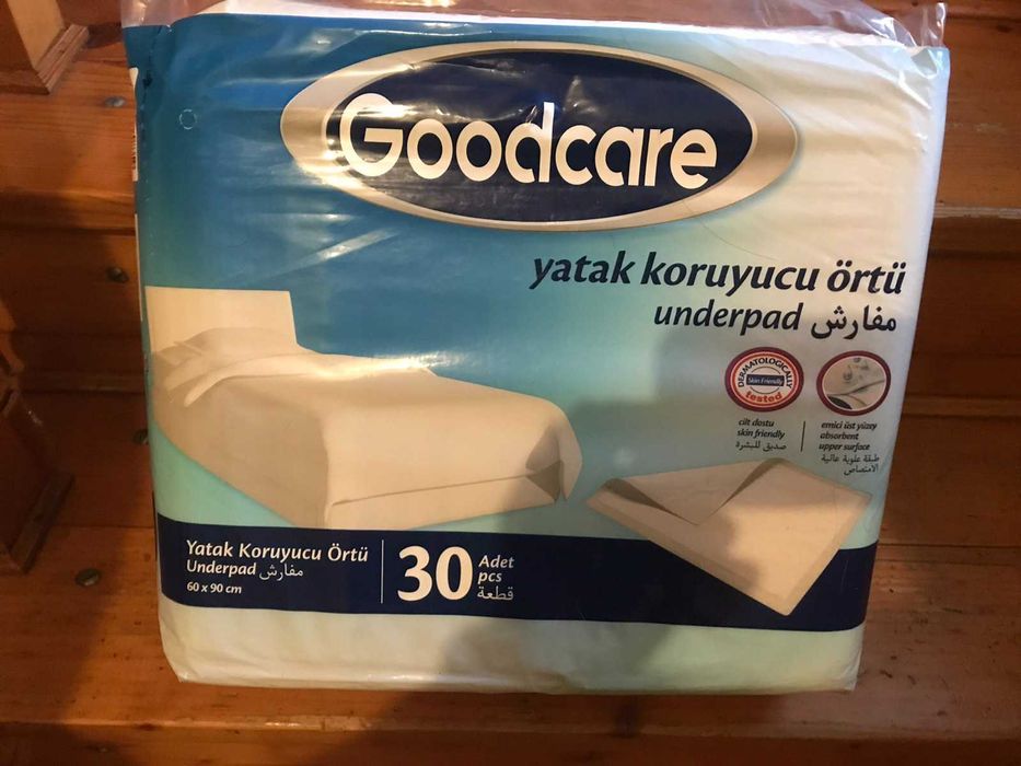 Пелюшки одноразові  непромокаючі 60*90