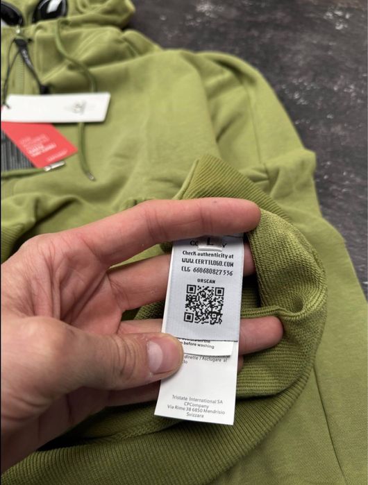 Зіп Худі C.P. Company Zip Hoodie Хакі
