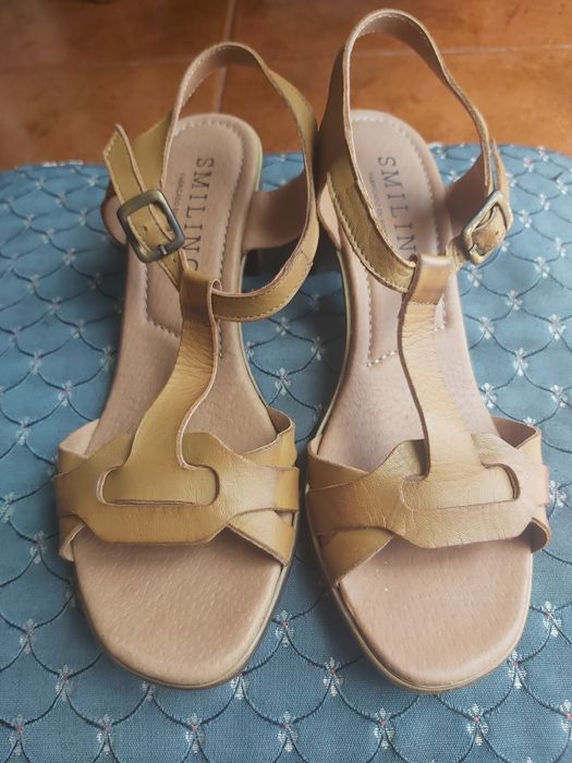 Sandalias camel, 38