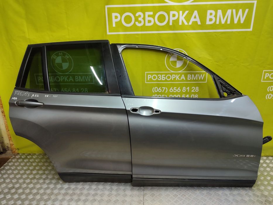 Дверь Двери Двері передняя задняя BMW X3 F25 левая правая БМВ Х3 Ф25