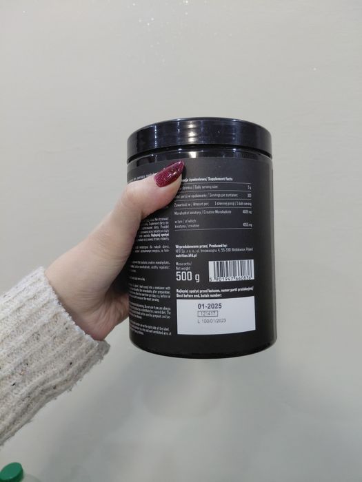 Kfd kreatyna premium 500g zestaw odżywek