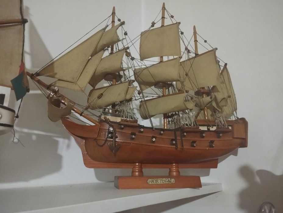 Lote de Barcos Decorativos
