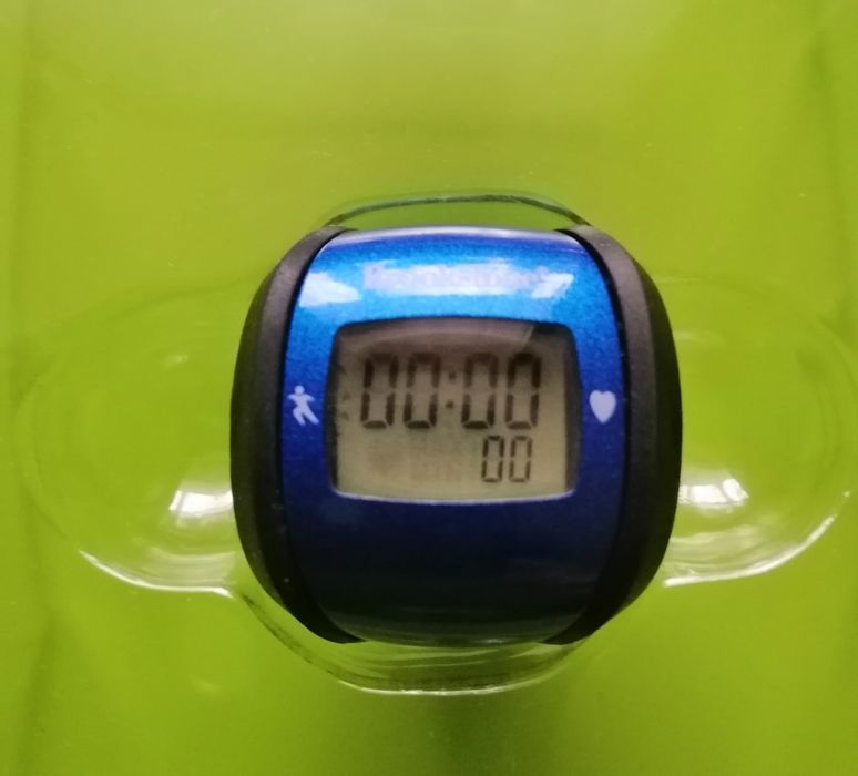 Кольцо, сердечного ритма. Brookstone My Monitor Heart Rate Ring Blue