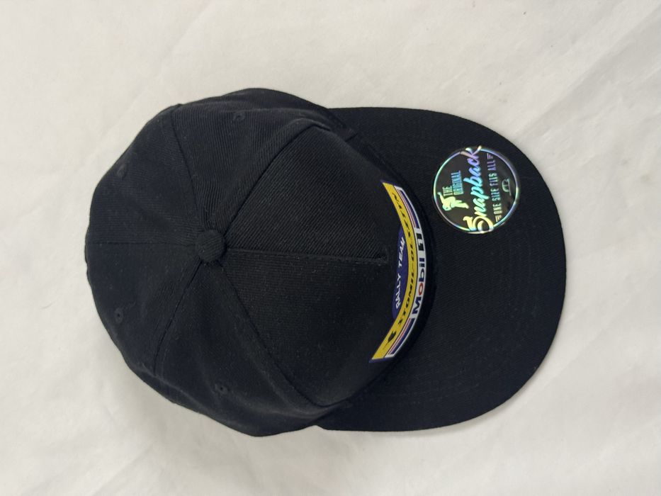 Czapka z daszkiem Stomil - Olsztyn Rally Team Mobil 1 / SnapBack / flat peak