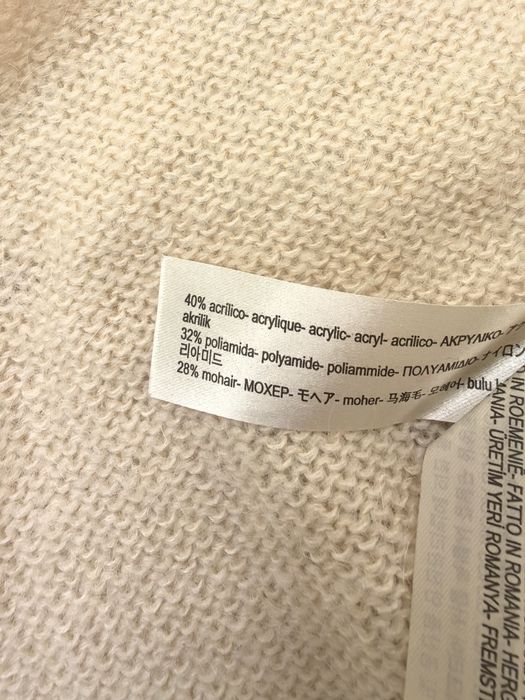 Massimo dutti kardigan moher wełna