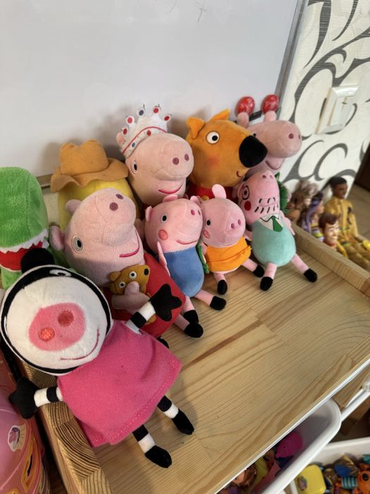 Набір мʼяких іграшок Свинка Пеппа Peppa Pig