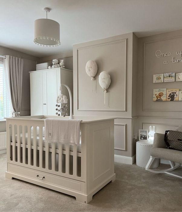 Bellamy Ines - komplet mebli dziecięcych|łóżko, szafa, komoda, regał|