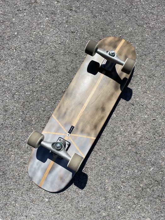 Surf Skate 33" DoubleTail OldSchool Retro | Carver Cx | Ricta Clouds 60&BlueScrate70