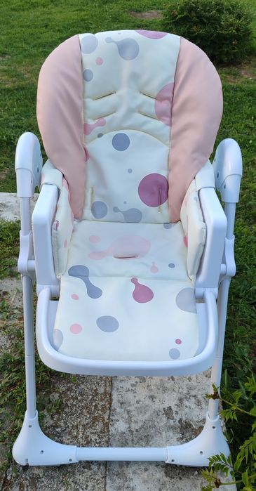 Стільчик для годування Kinderkraft Yummy Pink