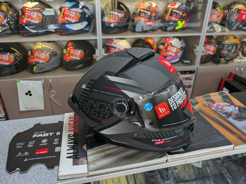 Шолом інтеграл на мотоцикл MT Thunder 4 SV мото шолом мотоциклетний