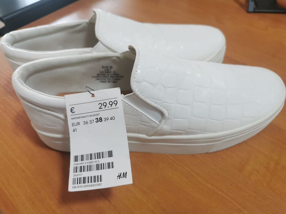 Мокасини, балетки нові, 38 розмір