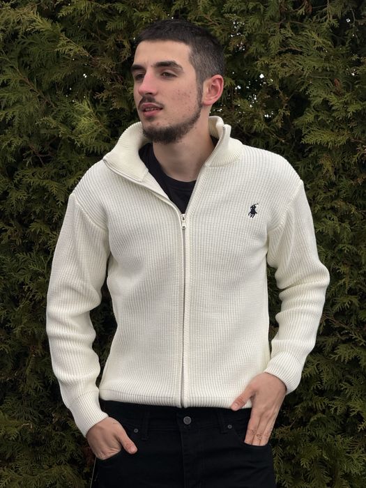 Кардиган мужской Polo Ralph Lauren черная Зипка Поло Ральф Лоурен худи