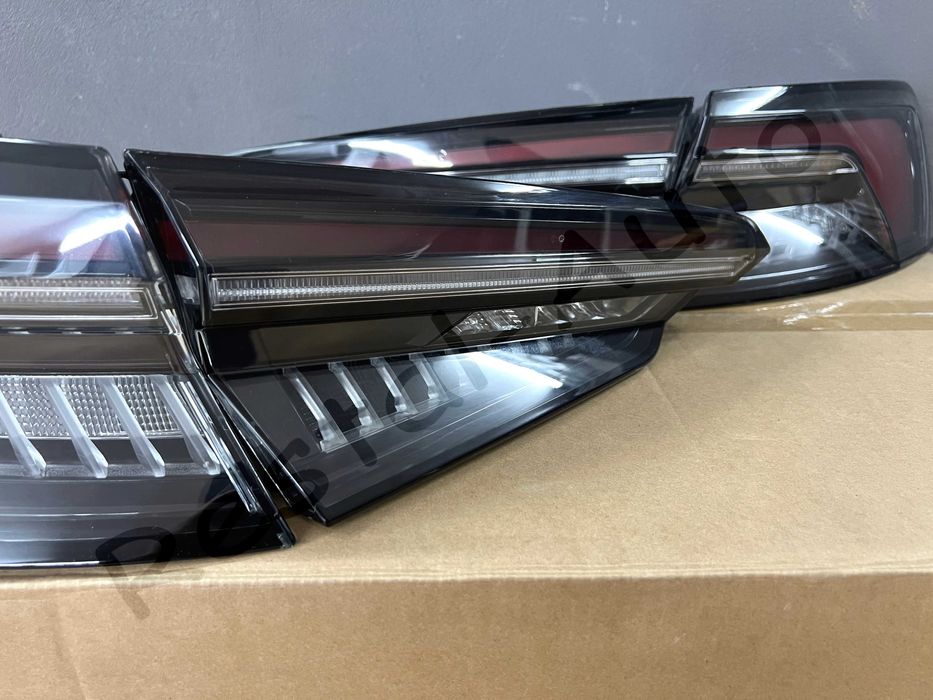 стопи audi a5 b9 стиль rs5 B9 Black Фонари рс5 б9 ауди Стопы Оптика 8w