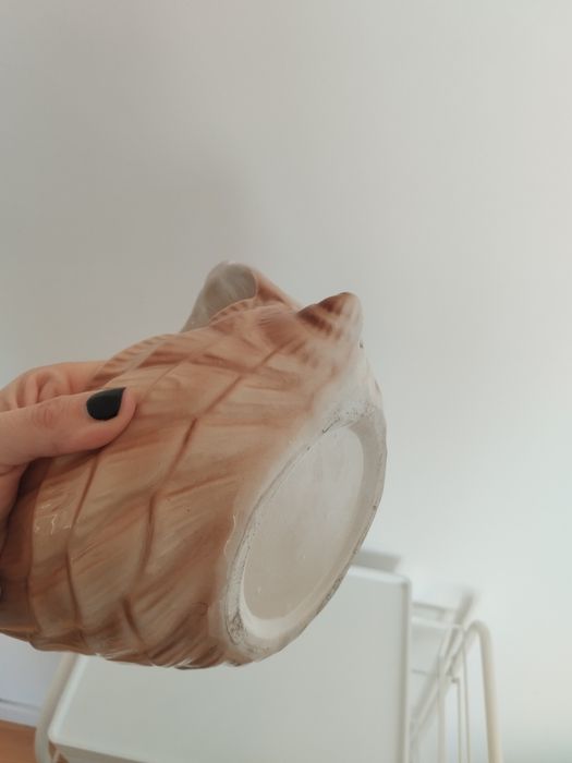 Vaso Concha Rosa – Estilo Mid Century