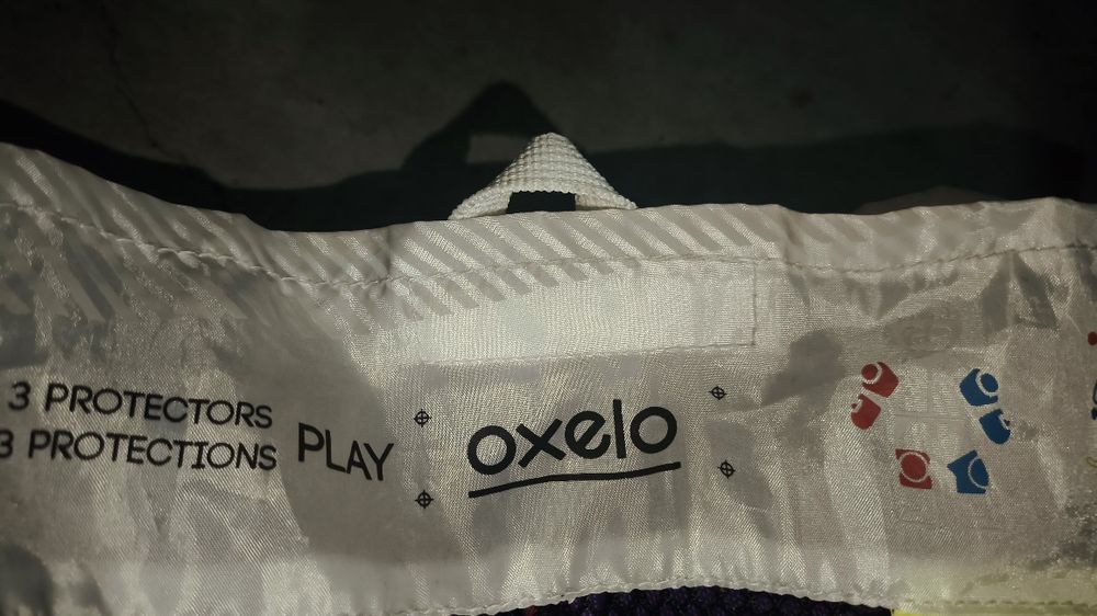 Proteções de menina da Decathlon skate patins