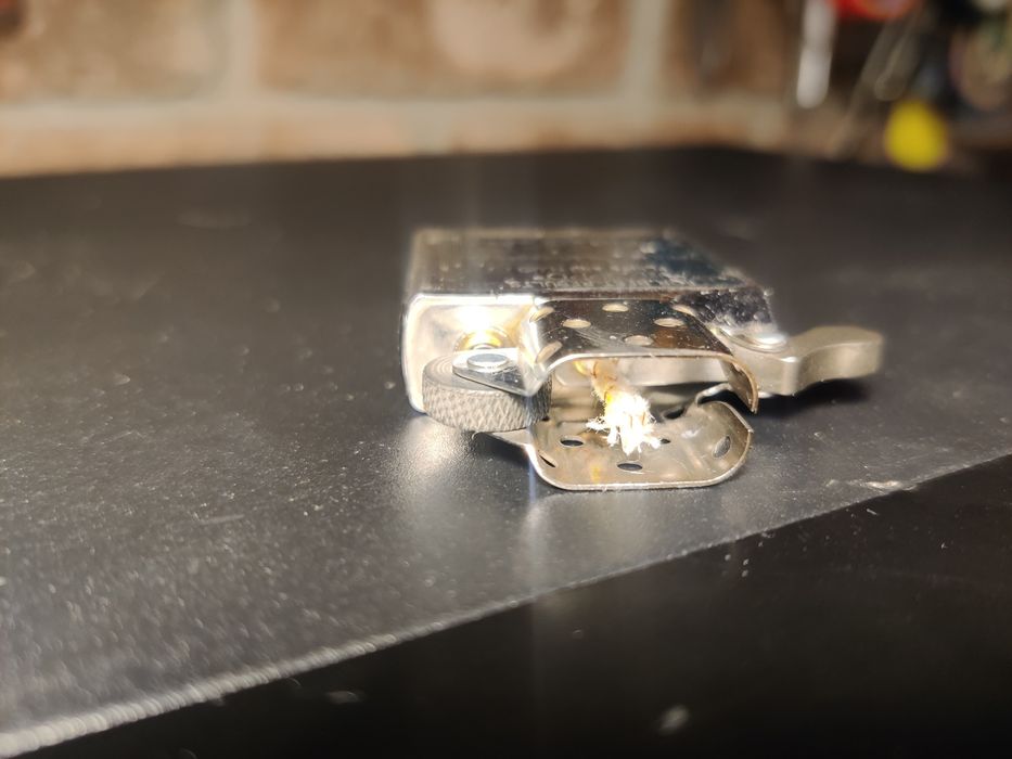 ZIPPO срібна запальничка