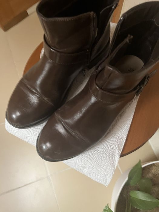 Botas castanhas de senhora n 38