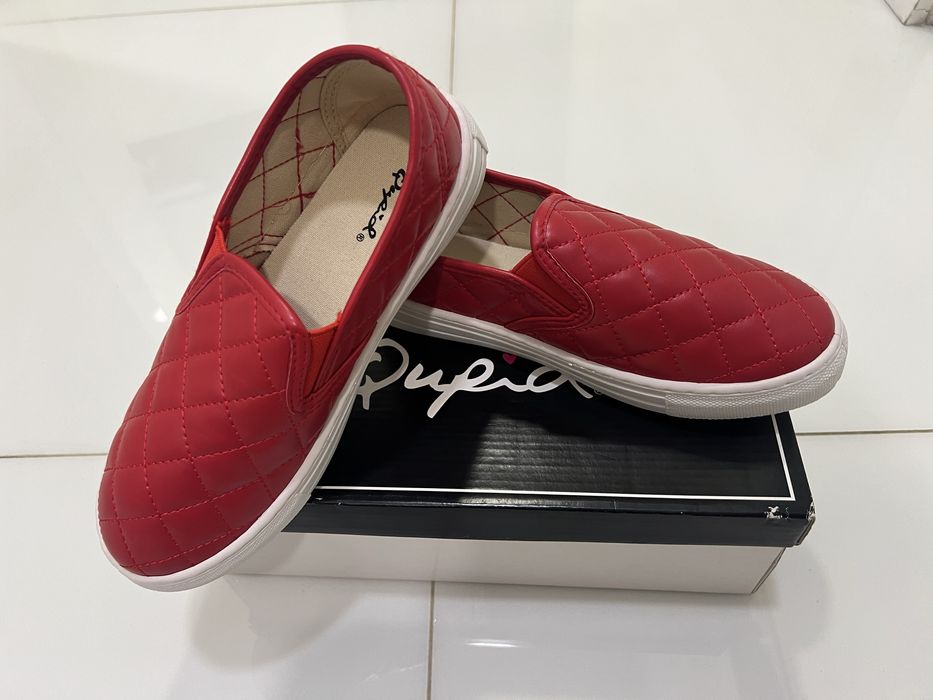 Туфлі, мокасини стьобані 35-36 розмір