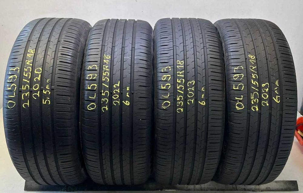 4x 235/55R18 Continental EcoContact 6 100V/104T VOL- volvo OL593