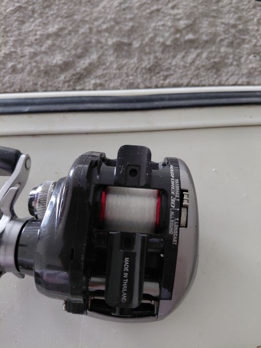 Cana pesca achigã casting