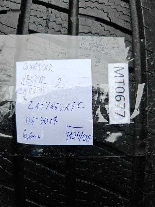 Goodyear 215/65 r15c Cargo Vector 2 /// 6,6mm!!! wysyłka