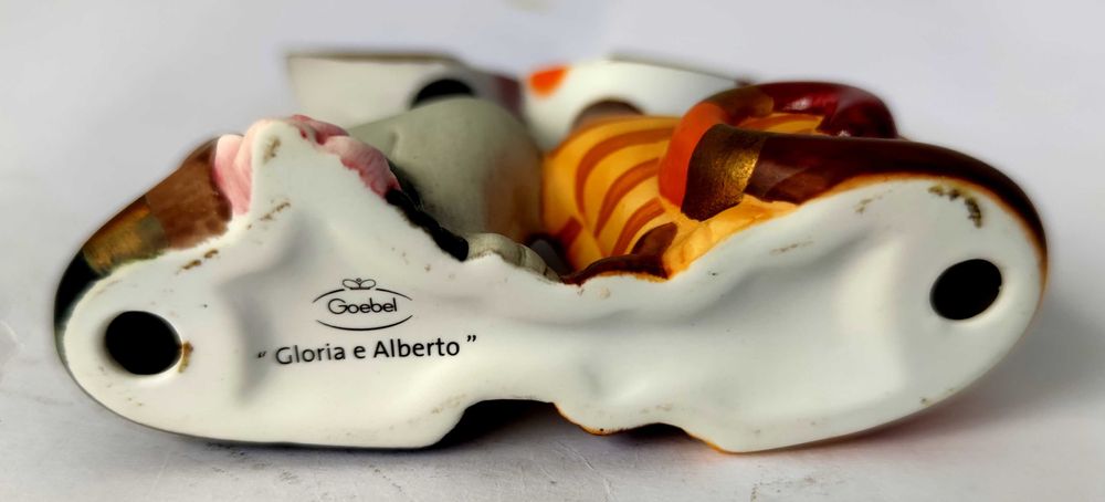 Figurka dwa koty Gloria Alberto Goebel Rosina Wachtmeister  porcelana.