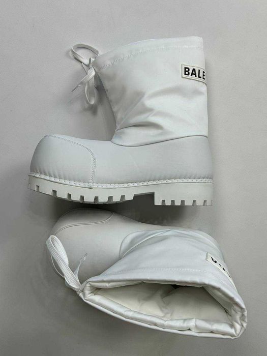 BALENCIAGA Alaska Ski Boots White ботинки буты белые чоботи білі 43 44