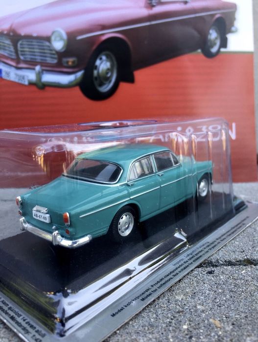 VOLVO 121 AMAZON #120-auta PRL,model,autka,kolekcja,plakat,folder