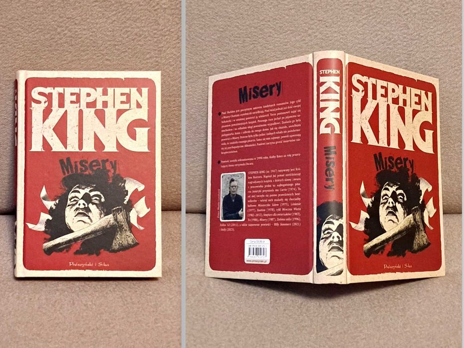 książka - Stephen King "Misery" wyd. 2025 r. - używana