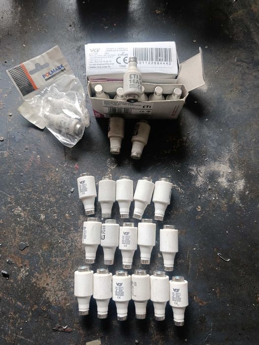 Wkładki topikowe bezpieczniki