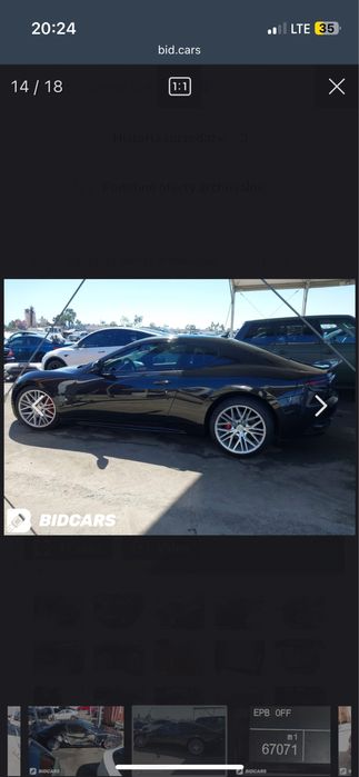 Maserati Granturismo części , silnik skrzynia