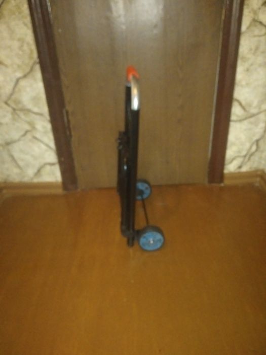 Тележка сверхпрочная и сверхмощная(груз до 95кг)лёгкая 1,5кг складываю