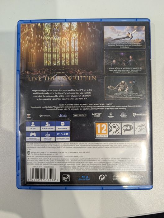 Hogwarts legacy ps4/ps5