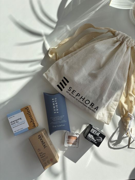 Sephora Box Summer fridays yepoda make up for ever  Natasha denona