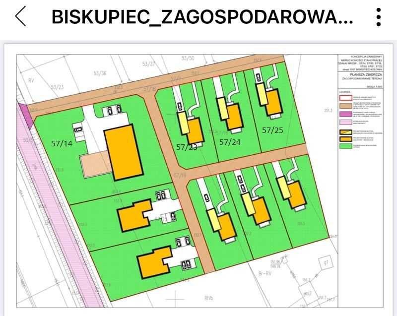 Działka budowlana z WZ