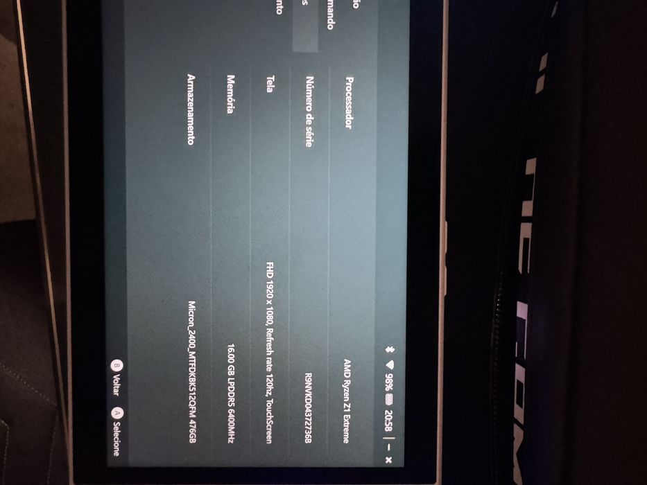 Asus Rog Ally z1 extreme Com Garantia