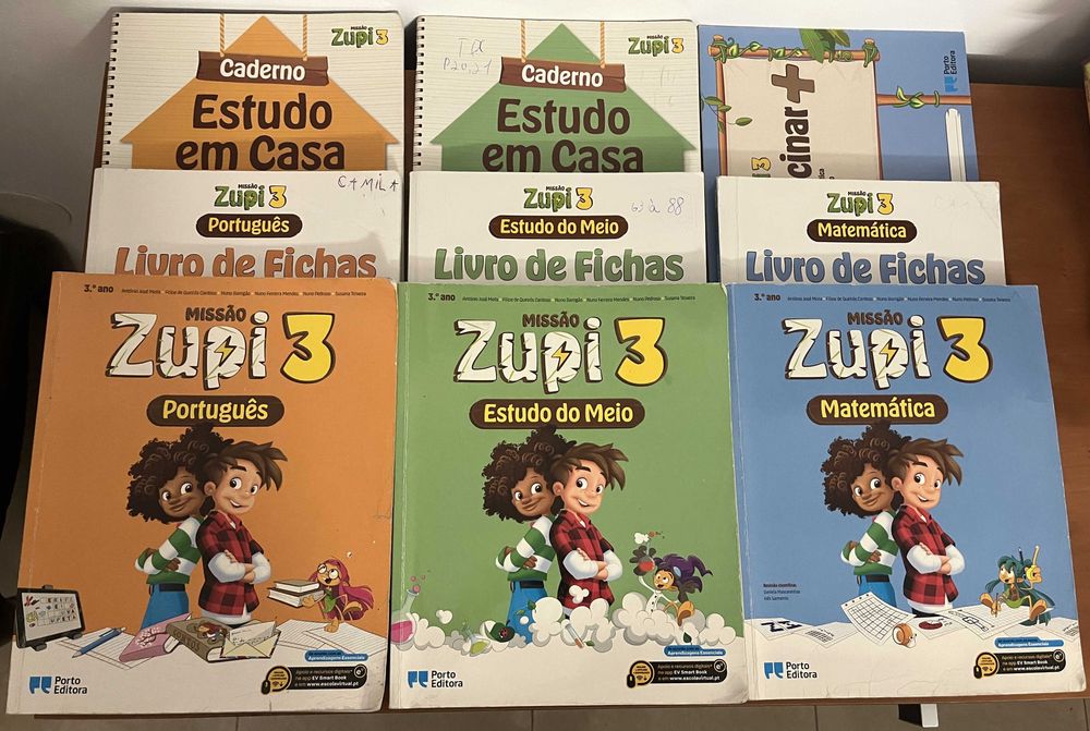 Missão Zupi 3 - Português, Matemática e Estudo do Meio