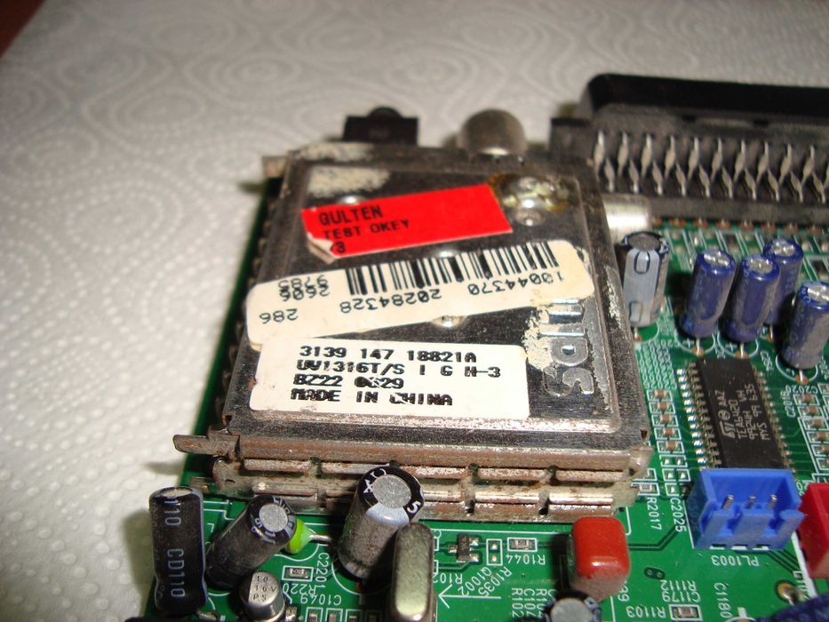 Майн борд материка Main board RAINFORD TFT-4070TSPC демонтаж 100% рабо