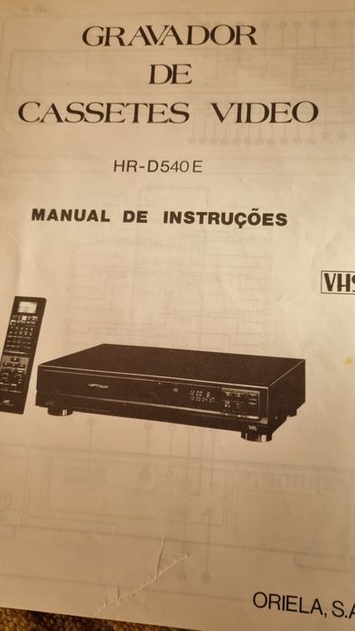Gravador de cassetes video VHS