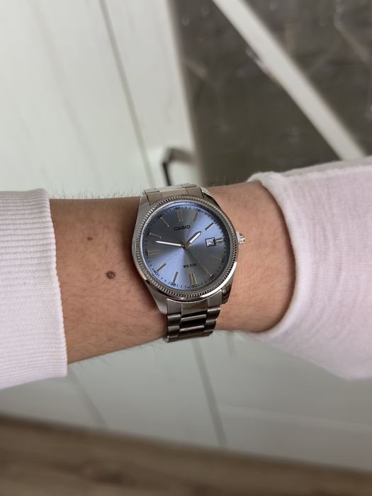 Годинник Casio MTP-1302 steel blue з Упакуванням