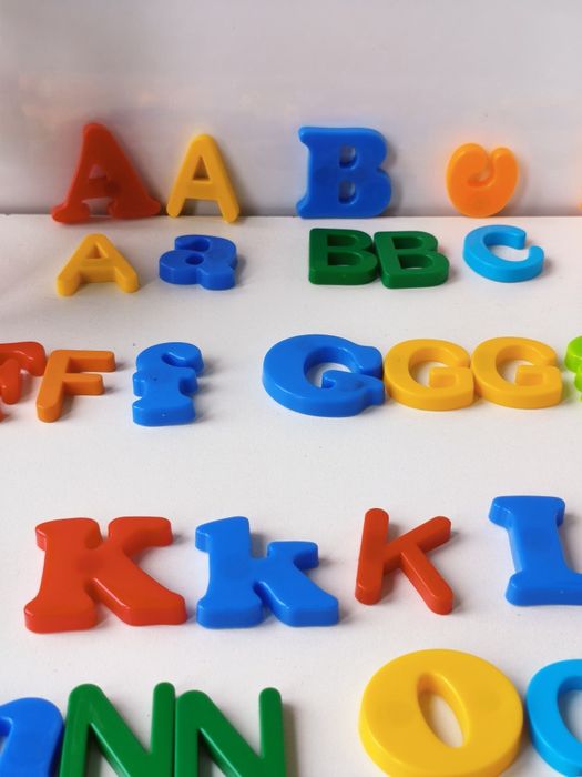 Магнітні букви і цифри. Англійський алфавіт.