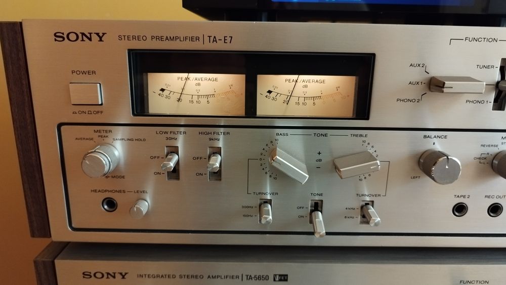 Przedwzmacniacz Sony Ta E 7 b