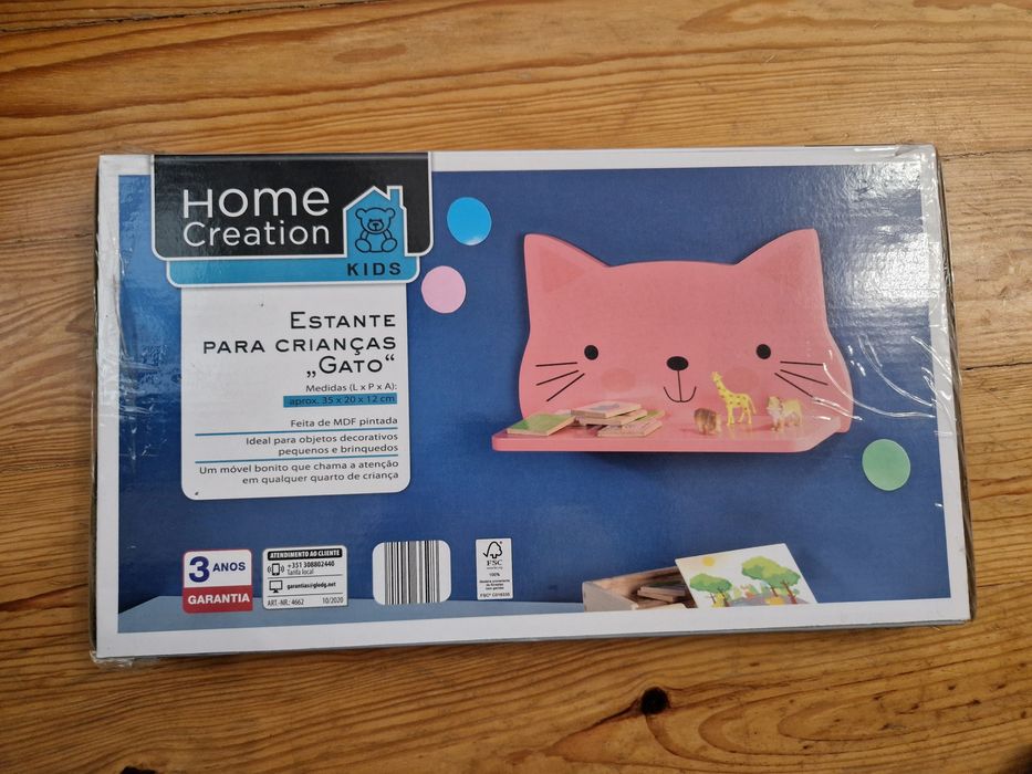 Prateleira para quarto criança