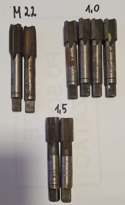 Gwintowniki M14 - M24, M27 i 3/4"