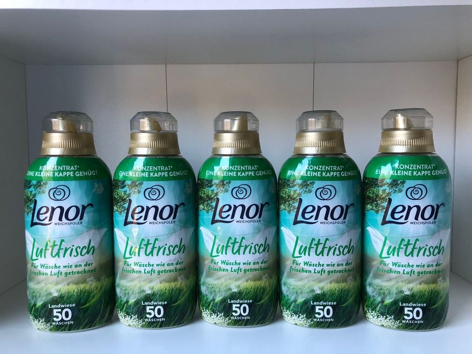 Lenor Landwiese 50 prań koncentrat do płukania z Niemiec 5 sztuk