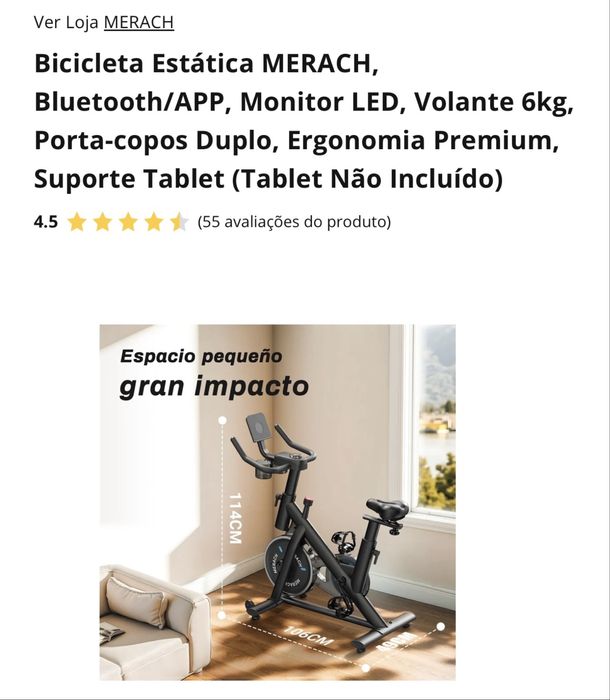 Bicicleta estatica447235769186406403